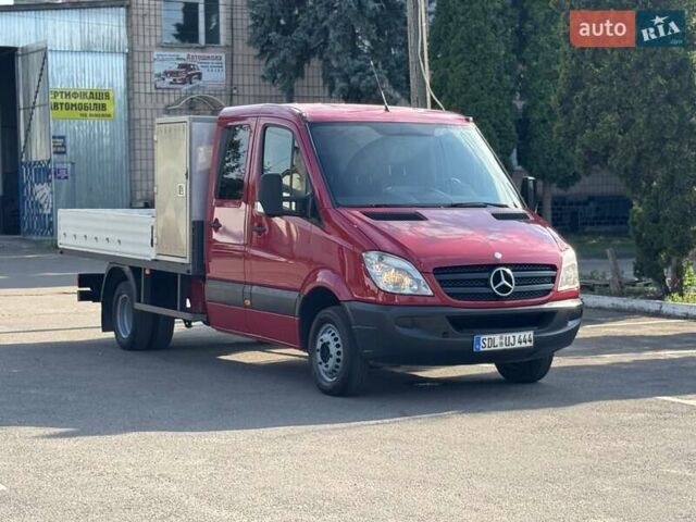 Красный Мерседес Sprinter, объемом двигателя 2.2 л и пробегом 245 тыс. км за 21900 $, фото 1 на Automoto.ua