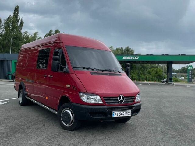 Червоний Мерседес Sprinter, об'ємом двигуна 2.7 л та пробігом 835 тис. км за 17500 $, фото 1 на Automoto.ua