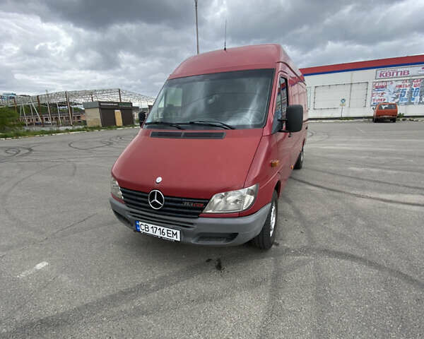 Червоний Мерседес Sprinter, об'ємом двигуна 2.15 л та пробігом 610 тис. км за 8700 $, фото 1 на Automoto.ua