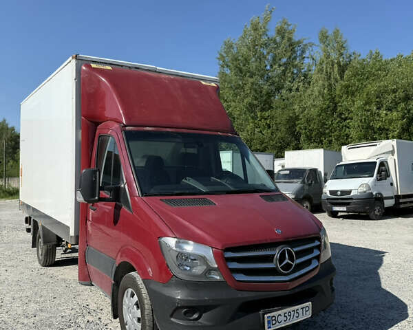 Красный Мерседес Sprinter, объемом двигателя 3 л и пробегом 432 тыс. км за 31300 $, фото 1 на Automoto.ua