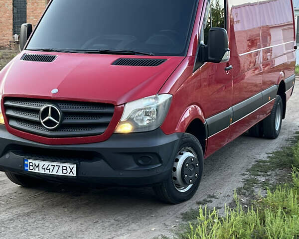 Красный Мерседес Sprinter, объемом двигателя 2.1 л и пробегом 476 тыс. км за 23500 $, фото 1 на Automoto.ua