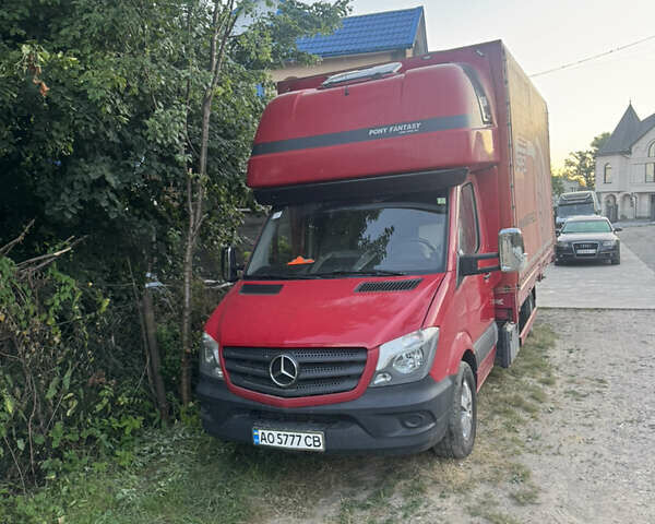 Червоний Мерседес Sprinter, об'ємом двигуна 3 л та пробігом 6 тис. км за 21000 $, фото 1 на Automoto.ua