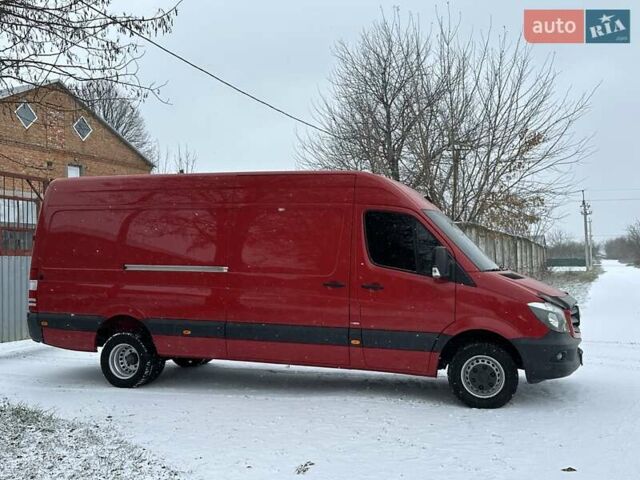 Красный Мерседес Sprinter, объемом двигателя 2.14 л и пробегом 184 тыс. км за 34900 $, фото 1 на Automoto.ua