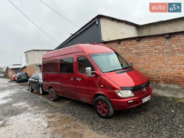 Червоний Мерседес Sprinter, об'ємом двигуна 2.15 л та пробігом 322 тис. км за 6500 $, фото 1 на Automoto.ua