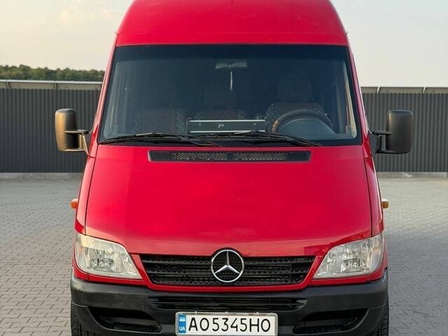 Червоний Мерседес Sprinter, об'ємом двигуна 2.7 л та пробігом 750 тис. км за 10499 $, фото 1 на Automoto.ua