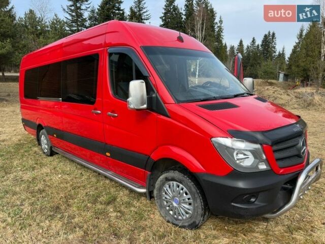 Червоний Мерседес Sprinter, об'ємом двигуна 2.14 л та пробігом 488 тис. км за 24200 $, фото 1 на Automoto.ua