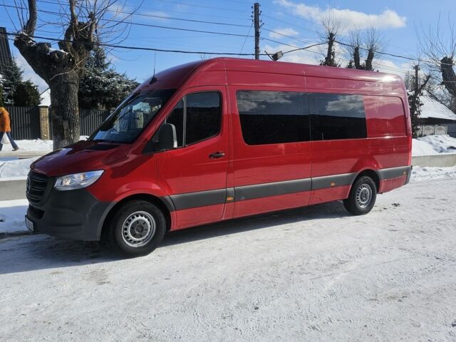 Червоний Мерседес Sprinter, об'ємом двигуна 2.1 л та пробігом 475 тис. км за 25600 $, фото 1 на Automoto.ua