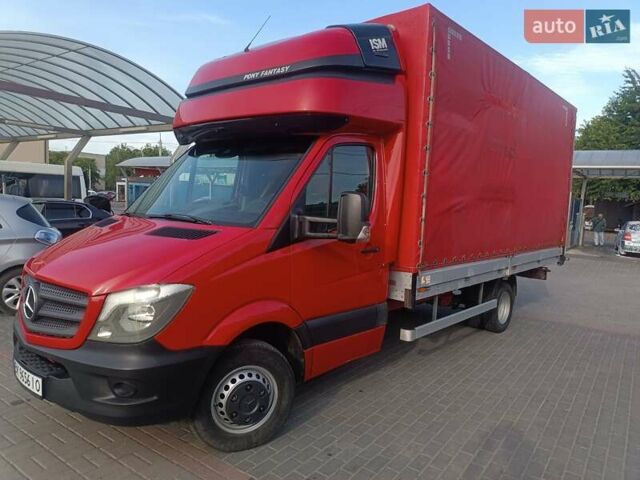 Червоний Мерседес Sprinter, об'ємом двигуна 2.14 л та пробігом 480 тис. км за 19000 $, фото 1 на Automoto.ua