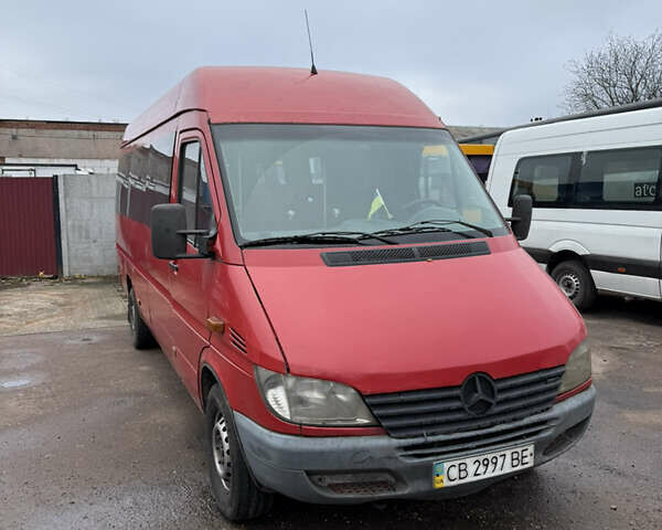 Красный Мерседес Sprinter, объемом двигателя 2.2 л и пробегом 1 тыс. км за 5500 $, фото 1 на Automoto.ua