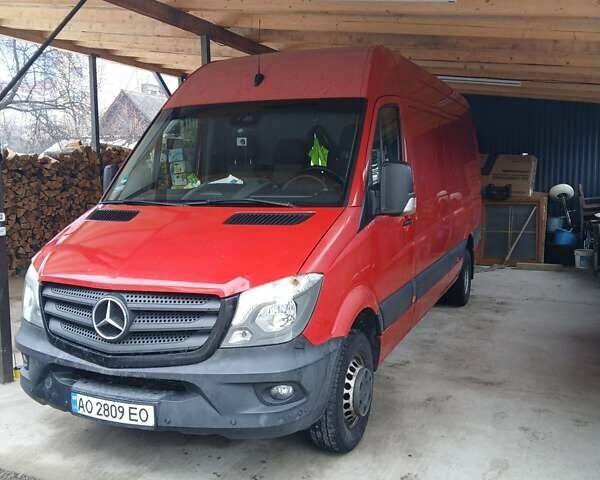 Червоний Мерседес Sprinter, об'ємом двигуна 2.14 л та пробігом 440 тис. км за 20200 $, фото 1 на Automoto.ua