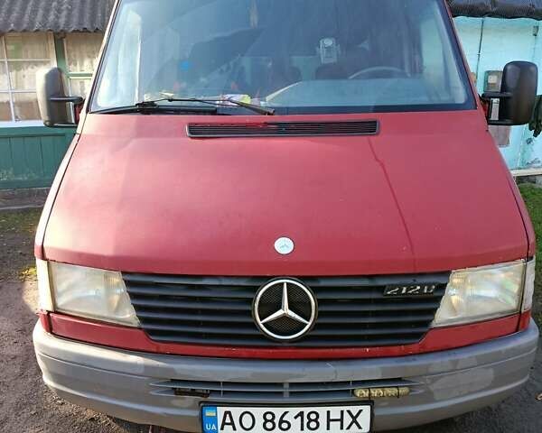 Червоний Мерседес Sprinter, об'ємом двигуна 3 л та пробігом 594 тис. км за 6000 $, фото 1 на Automoto.ua