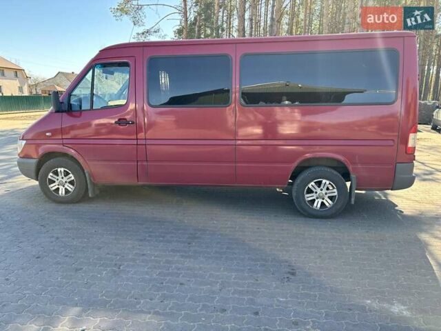 Червоний Мерседес Sprinter, об'ємом двигуна 2.15 л та пробігом 1 тис. км за 9000 $, фото 1 на Automoto.ua