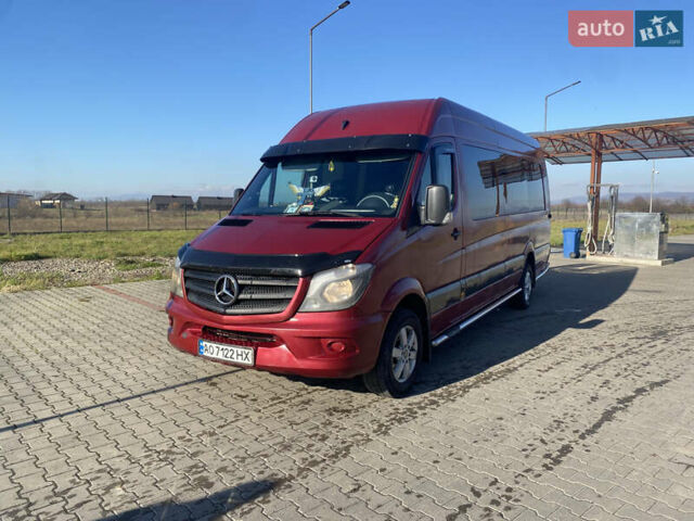 Червоний Мерседес Sprinter, об'ємом двигуна 2.7 л та пробігом 5 тис. км за 13500 $, фото 1 на Automoto.ua