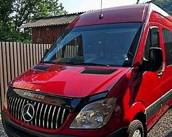 Червоний Мерседес Sprinter, об'ємом двигуна 2.1 л та пробігом 160 тис. км за 18000 $, фото 1 на Automoto.ua