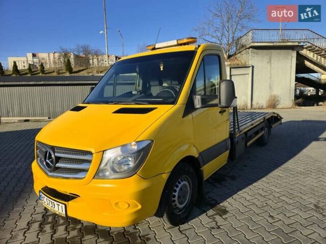 Жовтий Мерседес Sprinter, об'ємом двигуна 2.99 л та пробігом 432 тис. км за 16800 $, фото 1 на Automoto.ua
