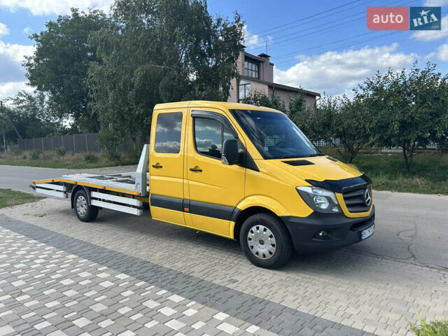 Жовтий Мерседес Sprinter, об'ємом двигуна 2.99 л та пробігом 450 тис. км за 30000 $, фото 1 на Automoto.ua