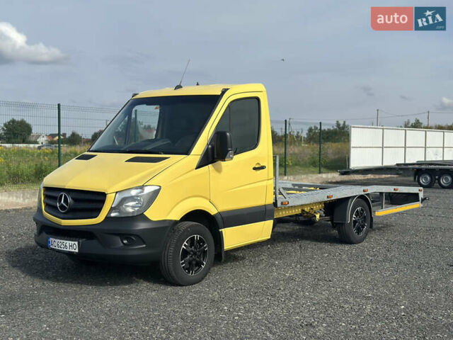 Жовтий Мерседес Sprinter, об'ємом двигуна 2.14 л та пробігом 675 тис. км за 18900 $, фото 1 на Automoto.ua