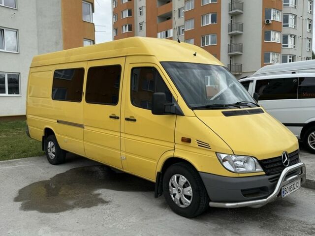 Жовтий Мерседес Sprinter, об'ємом двигуна 2.7 л та пробігом 300 тис. км за 8299 $, фото 1 на Automoto.ua