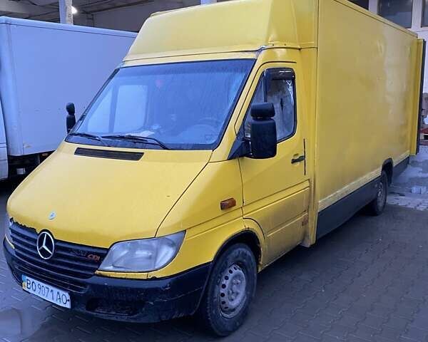 Жовтий Мерседес Sprinter, об'ємом двигуна 2.15 л та пробігом 130 тис. км за 6700 $, фото 1 на Automoto.ua