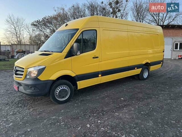 Жовтий Мерседес Sprinter, об'ємом двигуна 2.2 л та пробігом 138 тис. км за 25000 $, фото 1 на Automoto.ua