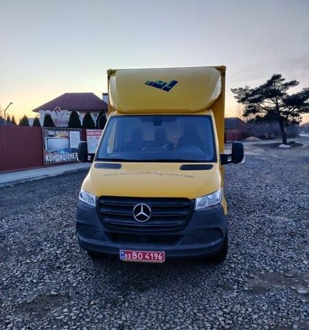 Жовтий Мерседес Sprinter, об'ємом двигуна 2.14 л та пробігом 228 тис. км за 24800 $, фото 1 на Automoto.ua