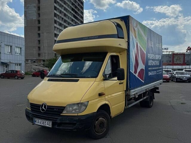 Желтый Мерседес Sprinter, объемом двигателя 2.15 л и пробегом 650 тыс. км за 8500 $, фото 1 на Automoto.ua