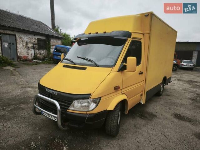 Жовтий Мерседес Sprinter, об'ємом двигуна 2.2 л та пробігом 615 тис. км за 6400 $, фото 1 на Automoto.ua