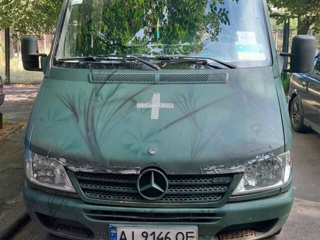 Желтый Мерседес Sprinter, объемом двигателя 2.1 л и пробегом 849 тыс. км за 3805 $, фото 1 на Automoto.ua