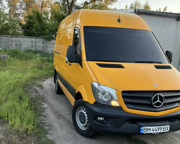 Желтый Мерседес Sprinter, объемом двигателя 3 л и пробегом 310 тыс. км за 21000 $, фото 1 на Automoto.ua