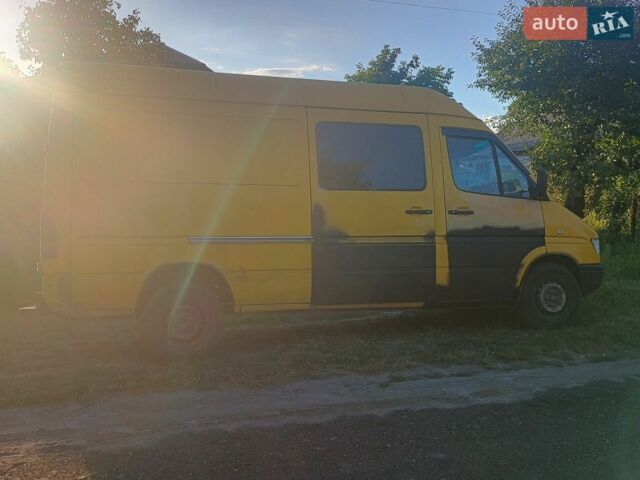 Жовтий Мерседес Sprinter, об'ємом двигуна 2.87 л та пробігом 496 тис. км за 5600 $, фото 1 на Automoto.ua