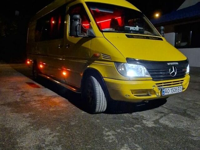 Жовтий Мерседес Sprinter, об'ємом двигуна 2.15 л та пробігом 750 тис. км за 8300 $, фото 1 на Automoto.ua