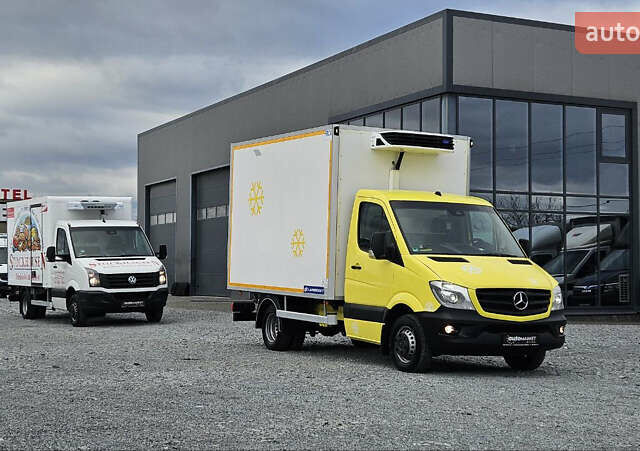 Желтый Мерседес Sprinter, объемом двигателя 3 л и пробегом 200 тыс. км за 33900 $, фото 1 на Automoto.ua