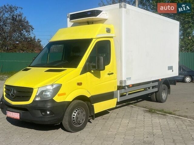 Желтый Мерседес Sprinter, объемом двигателя 3 л и пробегом 360 тыс. км за 32200 $, фото 1 на Automoto.ua