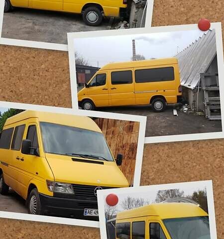 Мерседес Sprinter 1999 в Синельниковом на Automoto.ua Желтый Мерседес Sprinter, объемом двигателя 2.3 л и пробегом 488 тыс. км за 5500 $, фото 1 на Automoto.ua