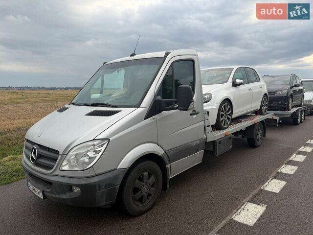 Серый Мерседес Sprinter, объемом двигателя 2.14 л и пробегом 370 тыс. км за 16700 $, фото 1 на Automoto.ua