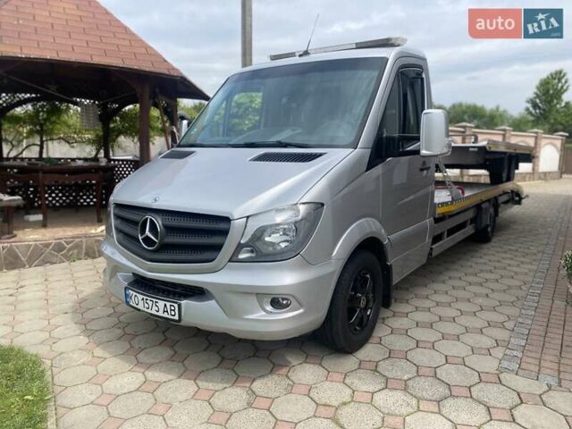 Серый Мерседес Sprinter, объемом двигателя 2.99 л и пробегом 160 тыс. км за 37500 $, фото 1 на Automoto.ua