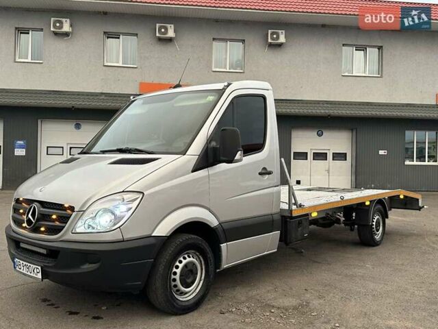Серый Мерседес Sprinter, объемом двигателя 2.14 л и пробегом 344 тыс. км за 16500 $, фото 1 на Automoto.ua