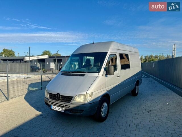 Серый Мерседес Sprinter, объемом двигателя 2.2 л и пробегом 372 тыс. км за 5900 $, фото 1 на Automoto.ua