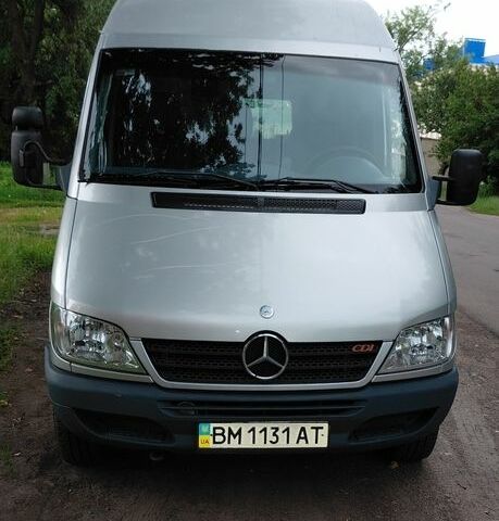 Серый Мерседес Sprinter, объемом двигателя 2.1 л и пробегом 806 тыс. км за 7000 $, фото 1 на Automoto.ua