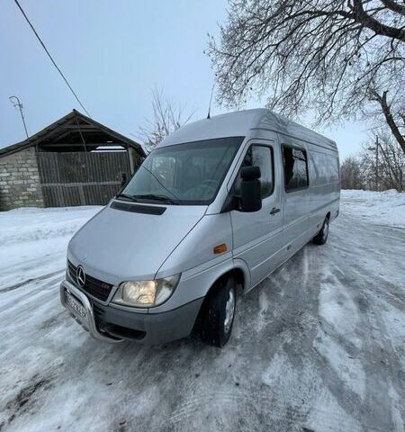 Сірий Мерседес Sprinter, об'ємом двигуна 2.2 л та пробігом 400 тис. км за 10900 $, фото 1 на Automoto.ua