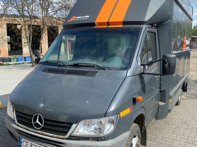 Серый Мерседес Sprinter, объемом двигателя 2.15 л и пробегом 545 тыс. км за 9500 $, фото 1 на Automoto.ua