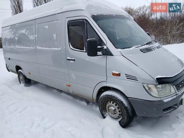 Сірий Мерседес Sprinter, об'ємом двигуна 2.15 л та пробігом 320 тис. км за 6600 $, фото 1 на Automoto.ua