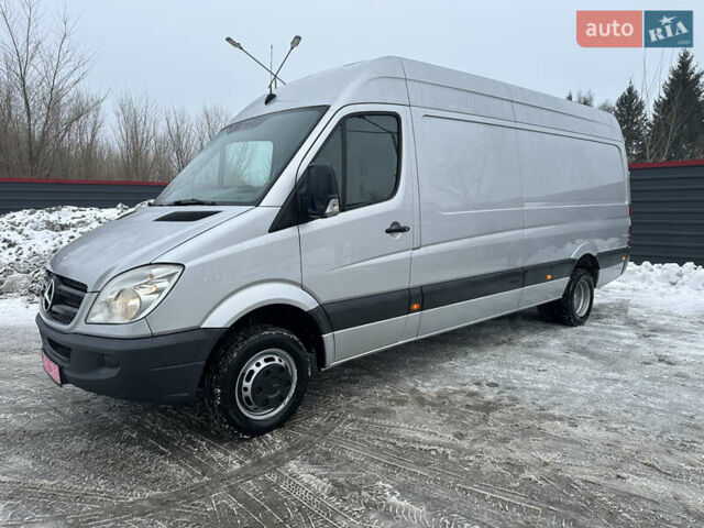 Серый Мерседес Sprinter, объемом двигателя 2.2 л и пробегом 201 тыс. км за 19900 $, фото 1 на Automoto.ua