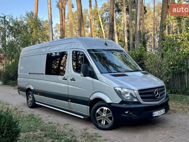 Серый Мерседес Sprinter, объемом двигателя 2.2 л и пробегом 290 тыс. км за 23950 $, фото 1 на Automoto.ua