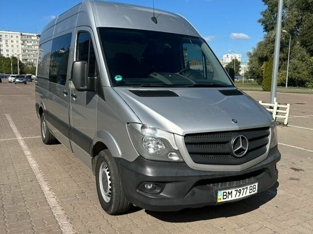 Серый Мерседес Sprinter, объемом двигателя 2.2 л и пробегом 300 тыс. км за 16900 $, фото 1 на Automoto.ua