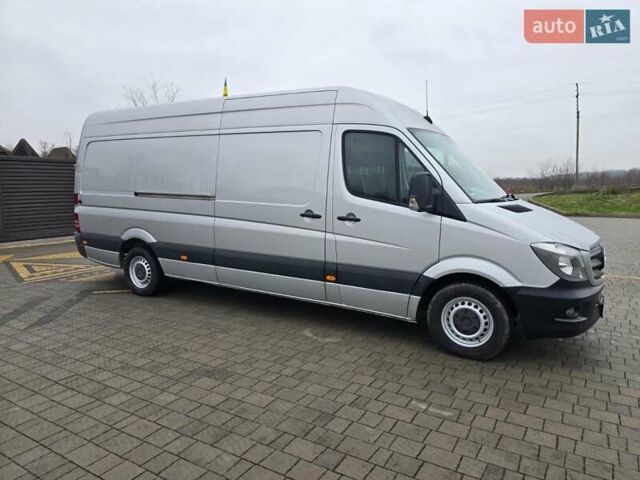 Серый Мерседес Sprinter, объемом двигателя 2.2 л и пробегом 165 тыс. км за 20750 $, фото 1 на Automoto.ua