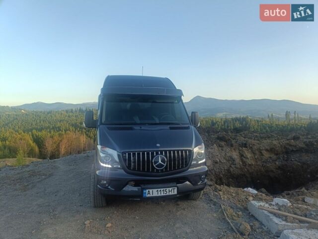 Сірий Мерседес Sprinter, об'ємом двигуна 3 л та пробігом 340 тис. км за 32000 $, фото 1 на Automoto.ua
