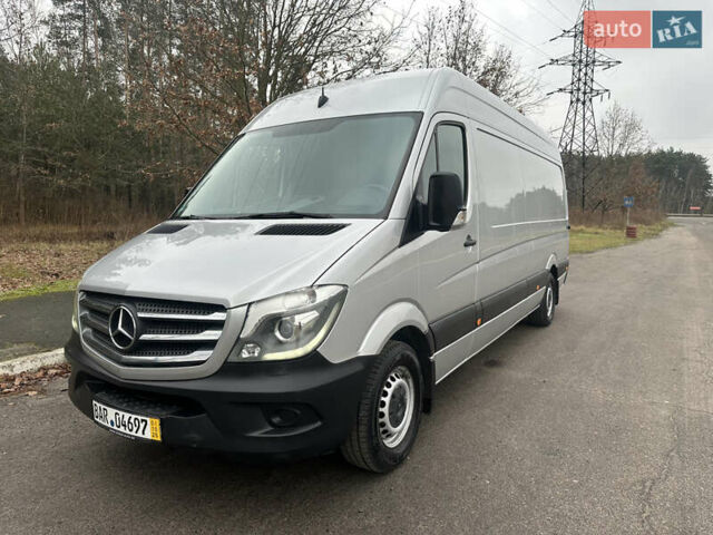 Серый Мерседес Sprinter, объемом двигателя 2.2 л и пробегом 291 тыс. км за 21500 $, фото 1 на Automoto.ua
