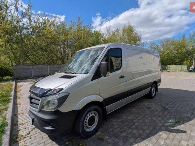 Серый Мерседес Sprinter, объемом двигателя 2.14 л и пробегом 266 тыс. км за 21800 $, фото 1 на Automoto.ua