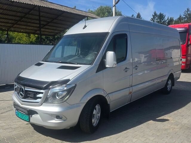 Серый Мерседес Sprinter, объемом двигателя 2.2 л и пробегом 413 тыс. км за 16500 $, фото 1 на Automoto.ua